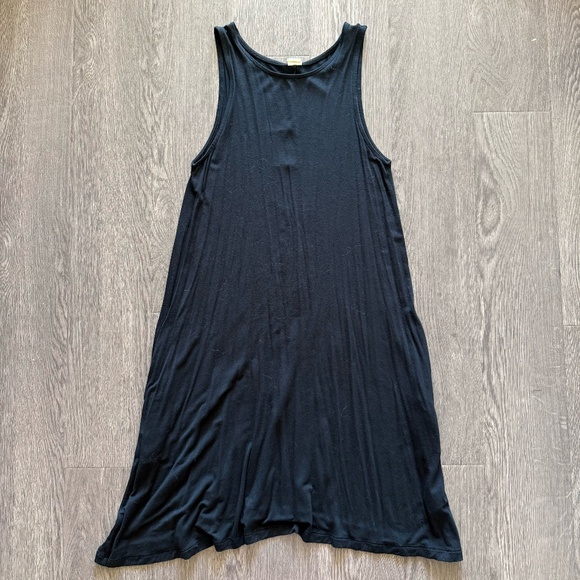 Melrose & Market Black Summer Dress w Pockets - Picture 1 of 3